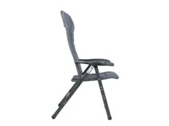 Crespo Kampeer Standen Stoel AP-238 Xl Air-deluxe Grijs Kleur 86 -TentCraft Verkoopwinkel 17 3 crespo kampeerstoel ap 238 xl air de luxe kleur 86 grijs