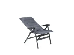 Crespo Kampeer Standen Stoel AP-238 Xl Air-deluxe Grijs Kleur 86 -TentCraft Verkoopwinkel 17 5 crespo kampeerstoel ap 238 xl air de luxe kleur 86 grijs