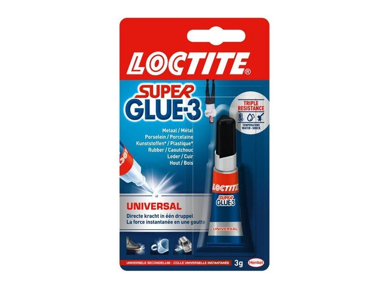 Loctite Alleslijm Universeel 3 Gram 1 Loctite Alleslijm Universeel 3 Gram