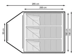 Nieuwe Producten -TentCraft Verkoopwinkel 27 1 eurotrail koepeltent ontario 3 btc ette0856 1