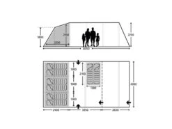 TentCraft Verkoopwinkel -TentCraft Verkoopwinkel 27 1 kampa opblaasbare tent studland 8 air 9120002016