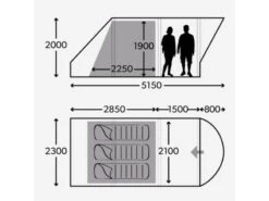 Dometic Opblaasbare Familie Tent Ftc Boracay 301 Tc -TentCraft Verkoopwinkel 5 2 dometic opblaasbare familie tent ftc boracay 301 tc 9120001463