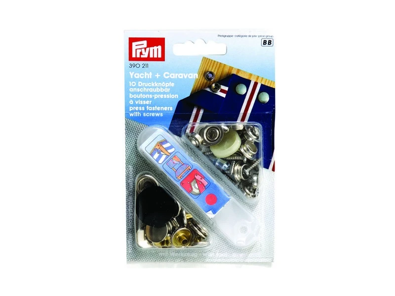 Prym Voortentdrukkers Drukknopen Parkerschroeven 1 Prym Voortentdrukkers Drukknopen Parkerschroeven