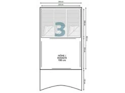 Eurotrail Opblaastent Iowa BTC Air -TentCraft Verkoopwinkel 56 3 eurotrail opblaastent iowa btc air plattegrond ette1121 2701