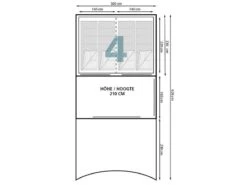Eurotrail Opblaastent Georgia BTC Air 8 Eurotrail Opblaastent Georgia BTC Air -TentCraft Verkoopwinkel 58 3 eurotrail opblaastent georgia btc air plattegrond ette1136 2701