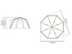 Coleman Familie Tent Octago Blue-lime 8 Coleman Familie Tent Octago Blue-lime -TentCraft Verkoopwinkel 65 2 coleman familie tent octago blue lime 2000035194